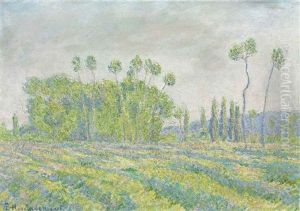 Giverny, Peupliers Des Ajoux by Blanche Hoschede-Monet