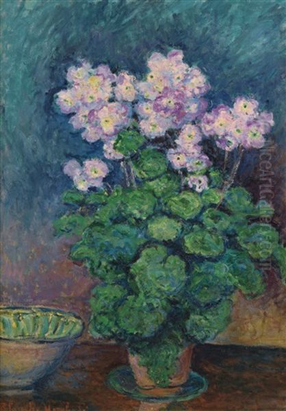 Primeveres (narcisses Et Primeveres) by Blanche Hoschede-Monet