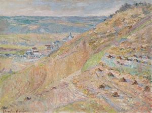 La Cote A Giverny (le Coteau) by Blanche Hoschede-Monet