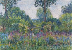 Le Jardin Et Les Fleurs by Blanche Hoschede-Monet