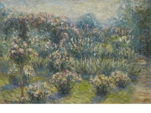 Jardin A Giverny by Blanche Hoschede-Monet