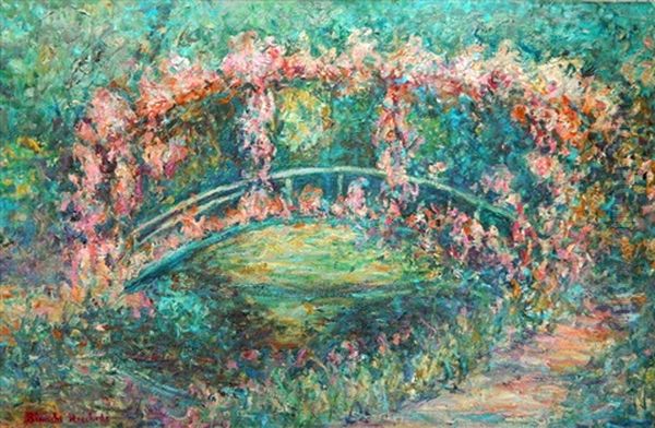Le Pont Japonais A Giverny - view 1