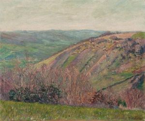 Paysage Vallone by Blanche Hoschede-Monet