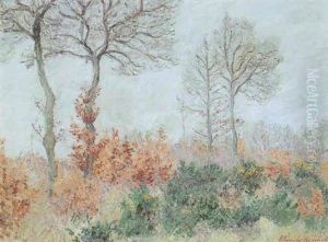 Bois Taillus En Automne by Blanche Hoschede-Monet