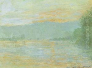 Hommage A Monet, Bord De Seine by Blanche Hoschede-Monet