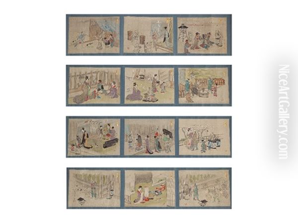 Figure Of Downtown (consisting Of 12 Pictures) - view 1