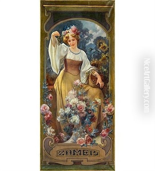 Allegorie De L'ete-zomer - view 1