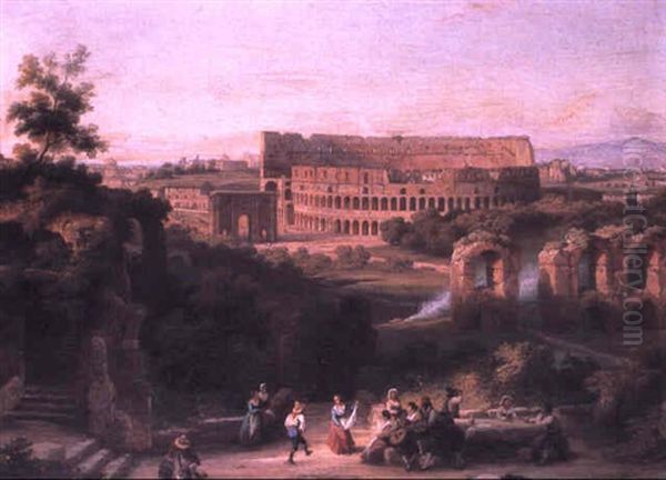 The Coliseum From The Palatine - view 1