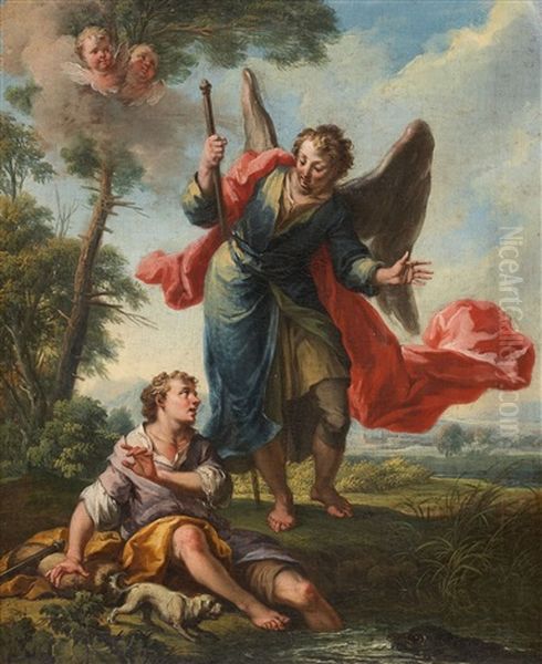 Two Scenes With Tobias And The Angel (2 Works) - view 1