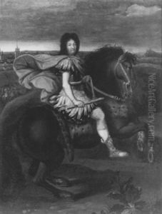 Portrait Equestre De Louis Xiv Portrait Equestre De Louis Xiv