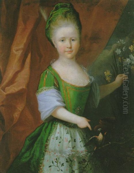 Portrait (blanche Albanel?) - view 1