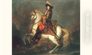 Portrait Equestre De Louis Xiv Portrait Equestre De Louis Xiv