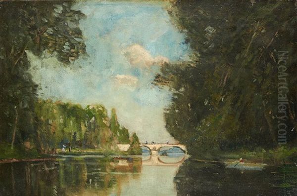 Rameurs Sur L'oise - view 1