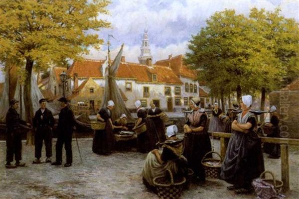 Visleursters Op De Kade Te Vlissingen - view 1