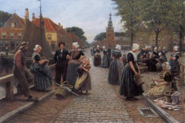 Markttafereel Te Middelburg - view 1