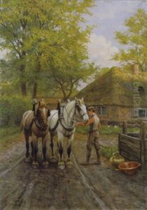 Bij De Hoeve by Henri Houben