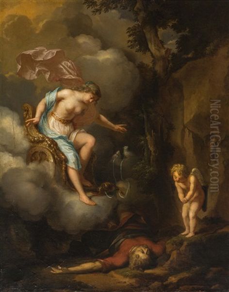 Venus And Cupid And The Death Of Adonis - view 1