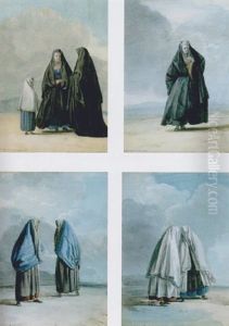 Women In Sicilian And Maltese Costume