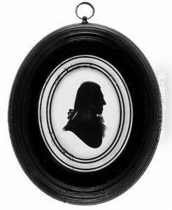 Mr Ronald, Profile To The Right, Wearing Coat And Cravat, His Hair In A Pigtail Mr Ronald, Profile To The Right, Wearing Coat And Cravat, His Hair In A Pigtail