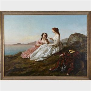 Napoleon's Mistress With Handmaiden Napoleon's Mistress With Handmaiden