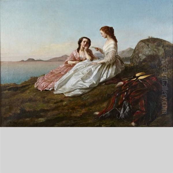 Napoleon's Mistress With Handmaiden - view 1