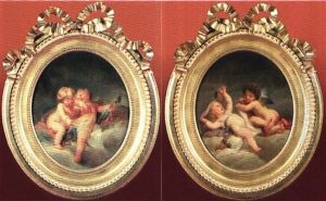 Amours (pair) by Charles Housez