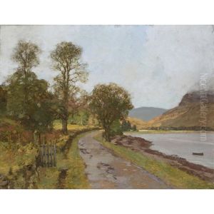 Road By The Loch by George Houston