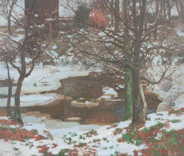 Winter In The Lynn Glen - view 1