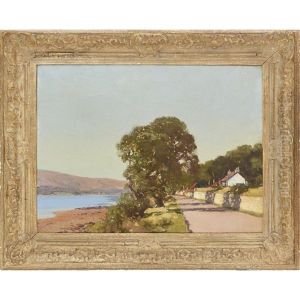 Cottage By Loch Fyne by George Houston