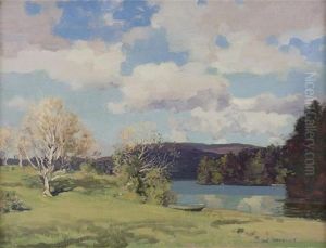 Loch Scene, Summer by George Houston