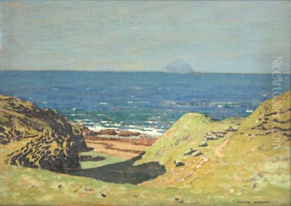 Ailsa Craig From Near Ballantrae - view 1