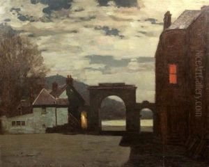 The Archway, Inverary At Night by George Houston