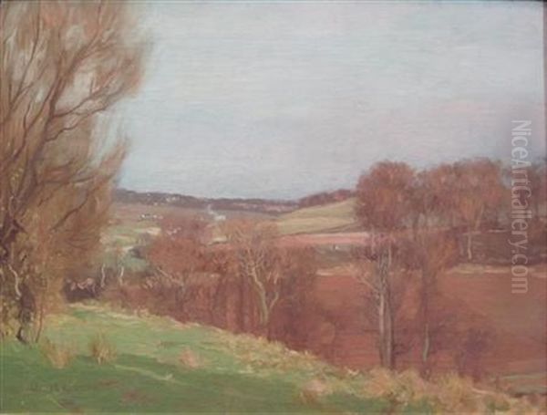 Dalry Landscape In Winter - view 1