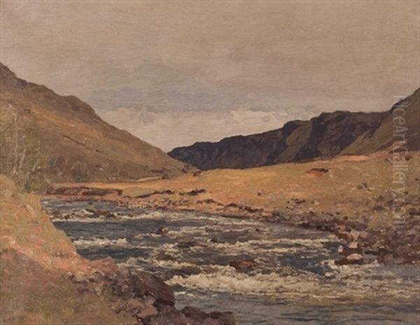 River Landscape, Argyll - view 1