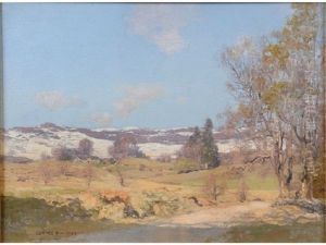 A Moorland View Near Kirkintilloch by George Houston