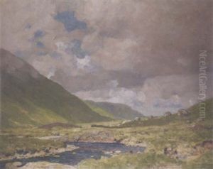 Summer Landscape Near The Rest And Be Thankful, Argyll by George Houston