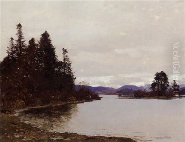 Autumn, Loch Awe, Argyll - view 1