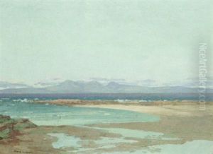 Arran From The Ayshire Coast by George Houston
