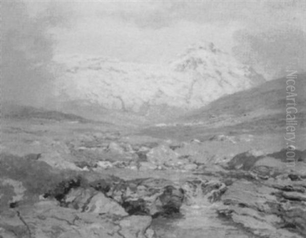 A Mountain Stream - view 1