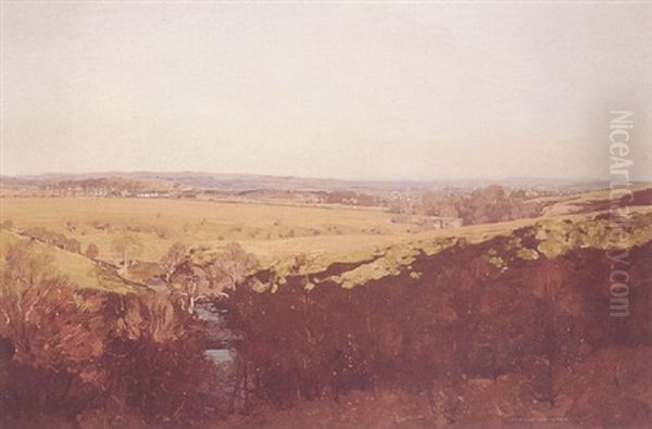 Ayreshire Landscape Above Dalry - view 1