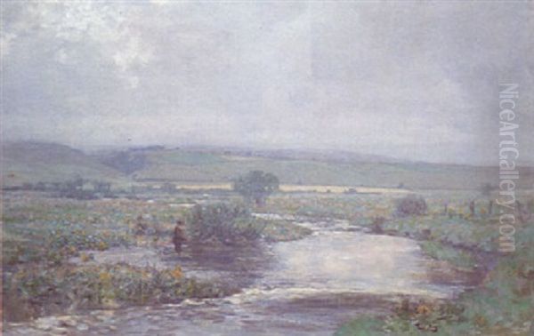 Boys Fishing - view 1