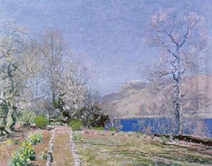 Spring - Loch Fyne Side by George Houston