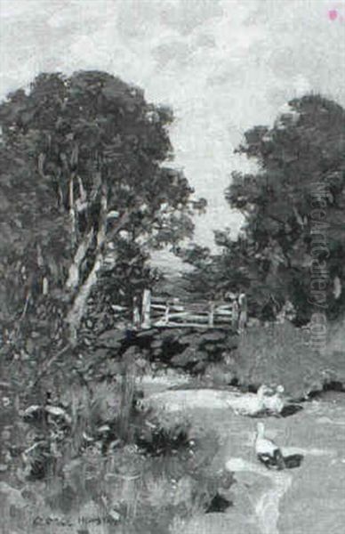 Ducks On A Country Lane - view 1
