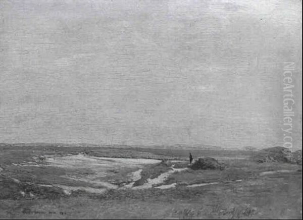 A Sandy Bay, Iona, Mull In The Distance - view 1