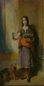 The Little Flower Seller by John Adam P. Houston