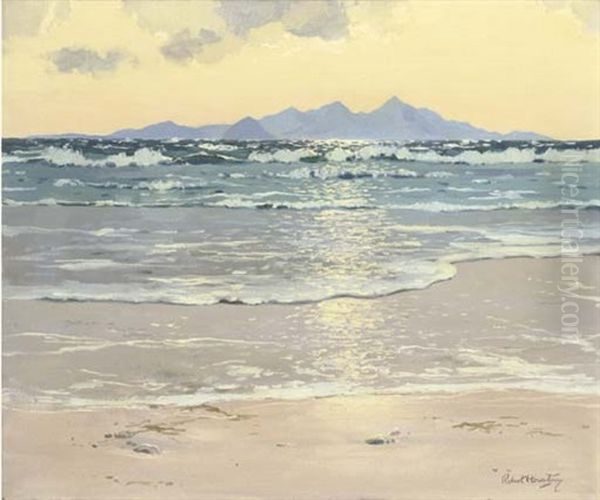 Sunrise On The Beach - view 1
