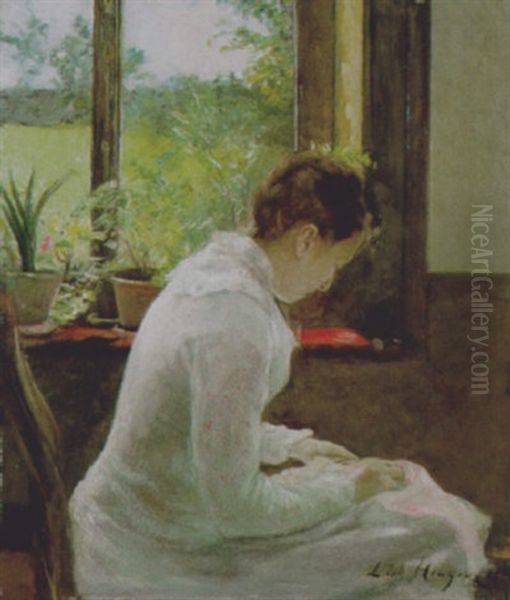 Vrouw Voor Het Raam - view 1
