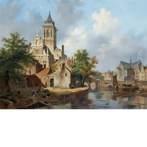 A View Of A Town