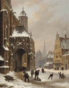 A Capriccio View Of The Stevenskerk, Nijmegen