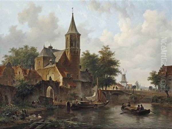 A Towns View Near A River - view 1
